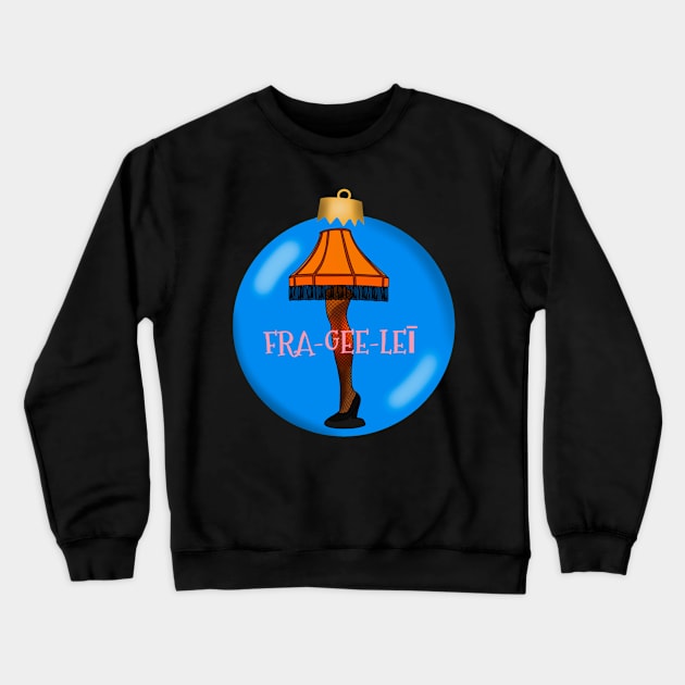 Fra-gee-leī Crewneck Sweatshirt by Rosiethekitty13